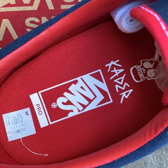 VANS ERA PRO KADER SYLLA NAVY/RED MEN’S - Picture 7 of 16